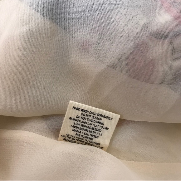 Anthropologie Sleeveless pink/blue silk dress XS - Picture 6 of 8